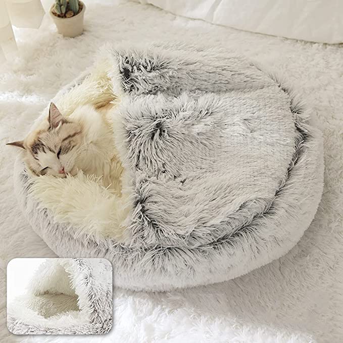 Panier sac de couchage pour chat 