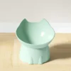 gamelle-surelevee-pour-chats-vert, bleu, gris, noir ou rose